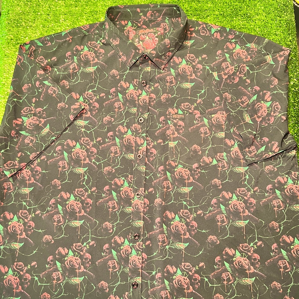RetroRifle SACRIFICE button down shirt